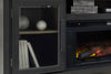 Foyland XL TV Stand With Fireplace Option