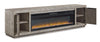 Naydell XL TV Stand With Fireplace Option