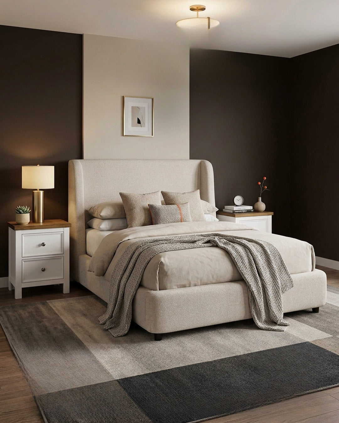 Rivano King Upholstered Bed