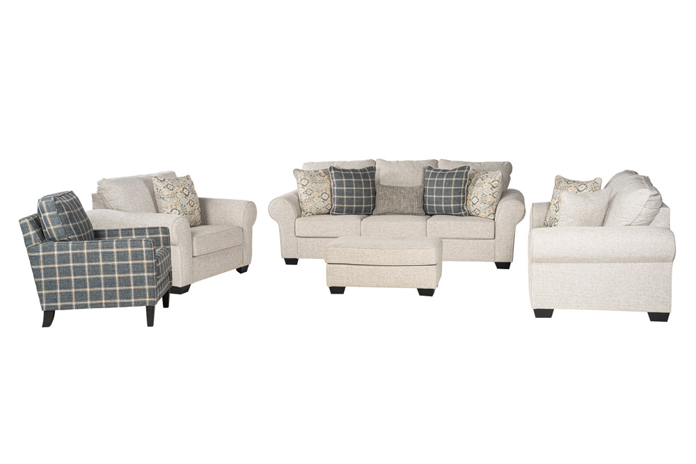 Will-call Sofa Set (3+2+1+ottoman+Accent chair)