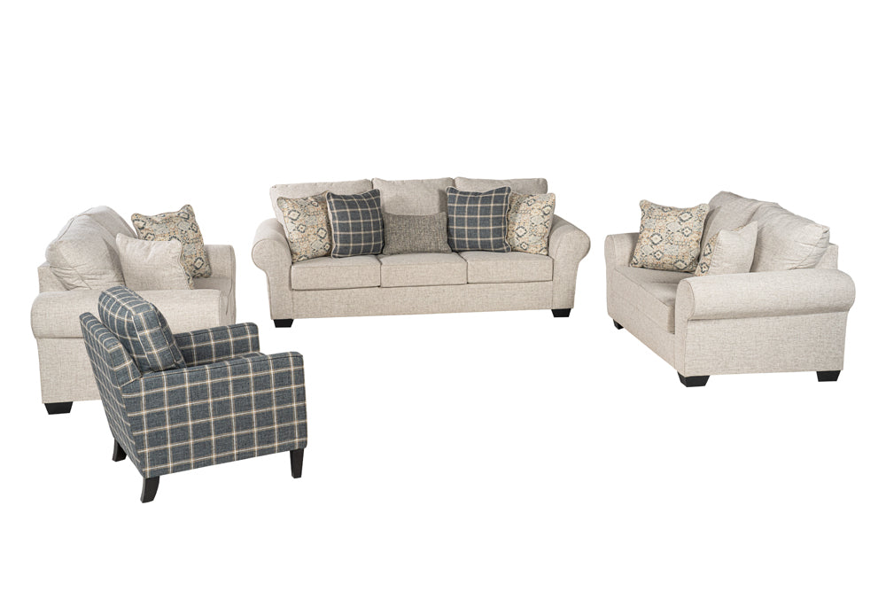 Will-call Sofa Set (3+2+2+Accent chair)
