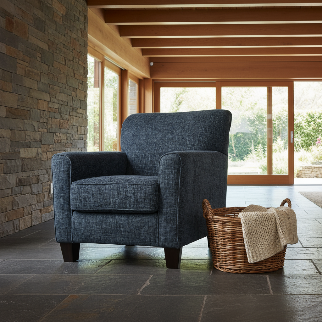 Back spin Sofa Set (3+2+2) + Accent chair