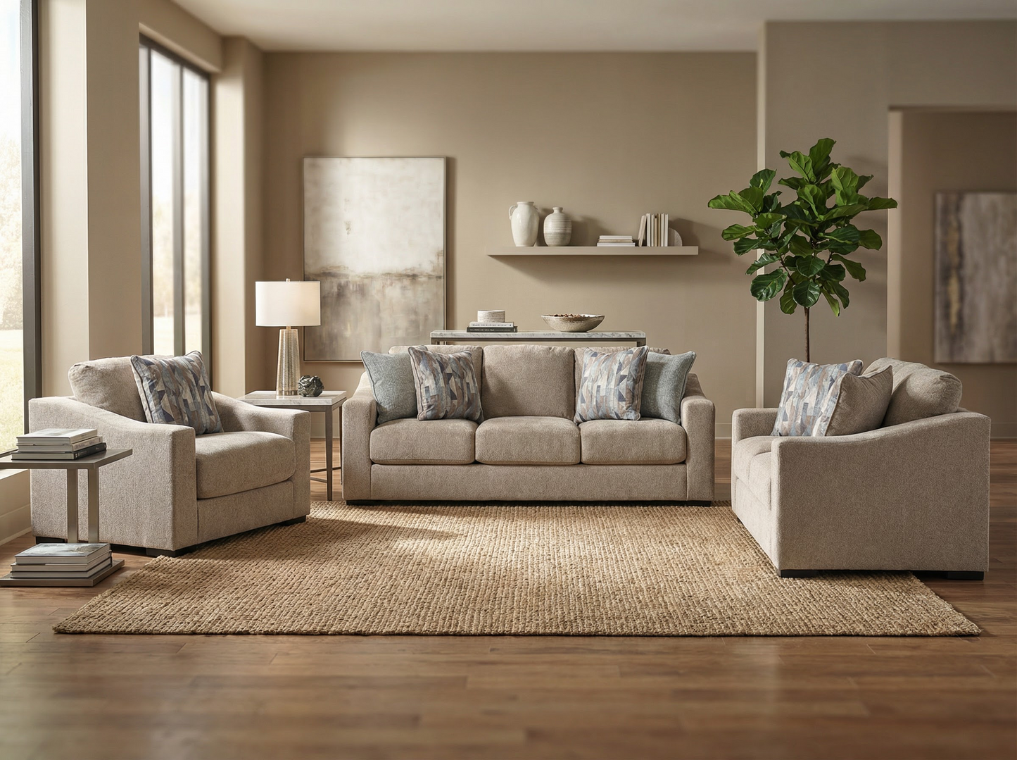 Selora Sofa set (3+2+1)