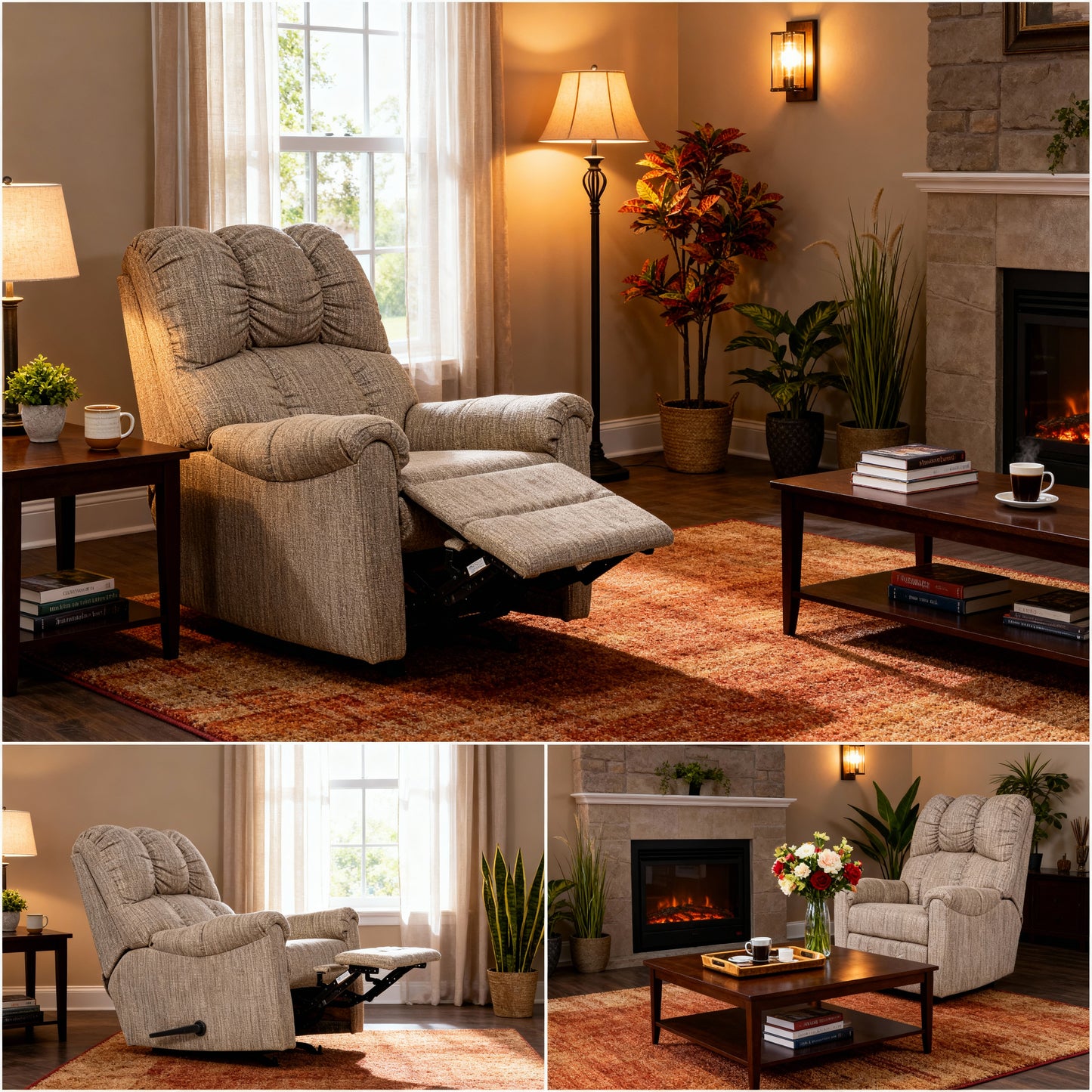 Potrol rocker recliner